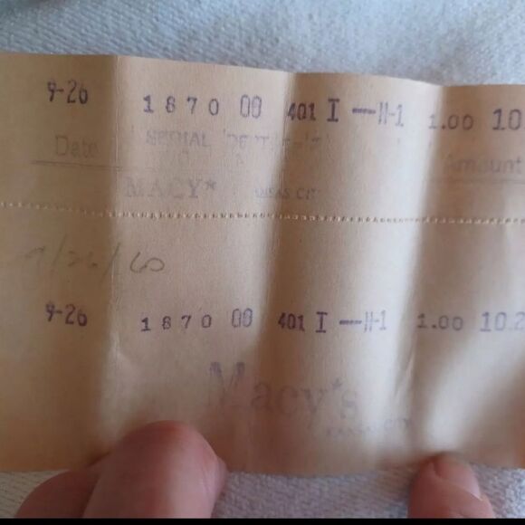 VTG SIGNED TRIFARI AB TOPAZ RHINESTONE GOLD TONE NECKLACE w/tags box 1960 - Picture 11 of 16